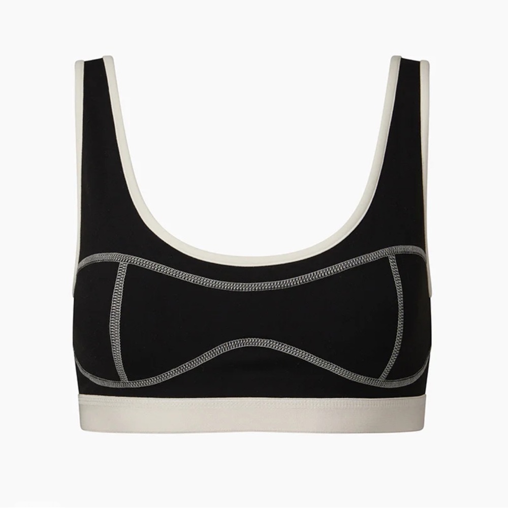 WEWOREWHAT Scoop Neck Silhouette Bra